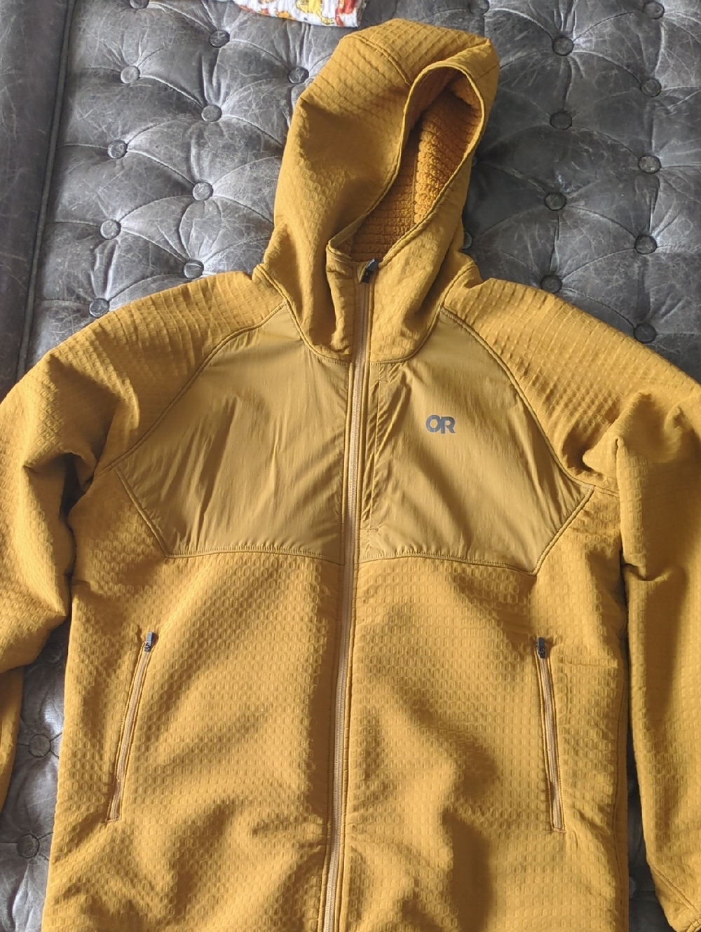 Outdoor Research Men’s Hooded Performance Jacket - Mustard
